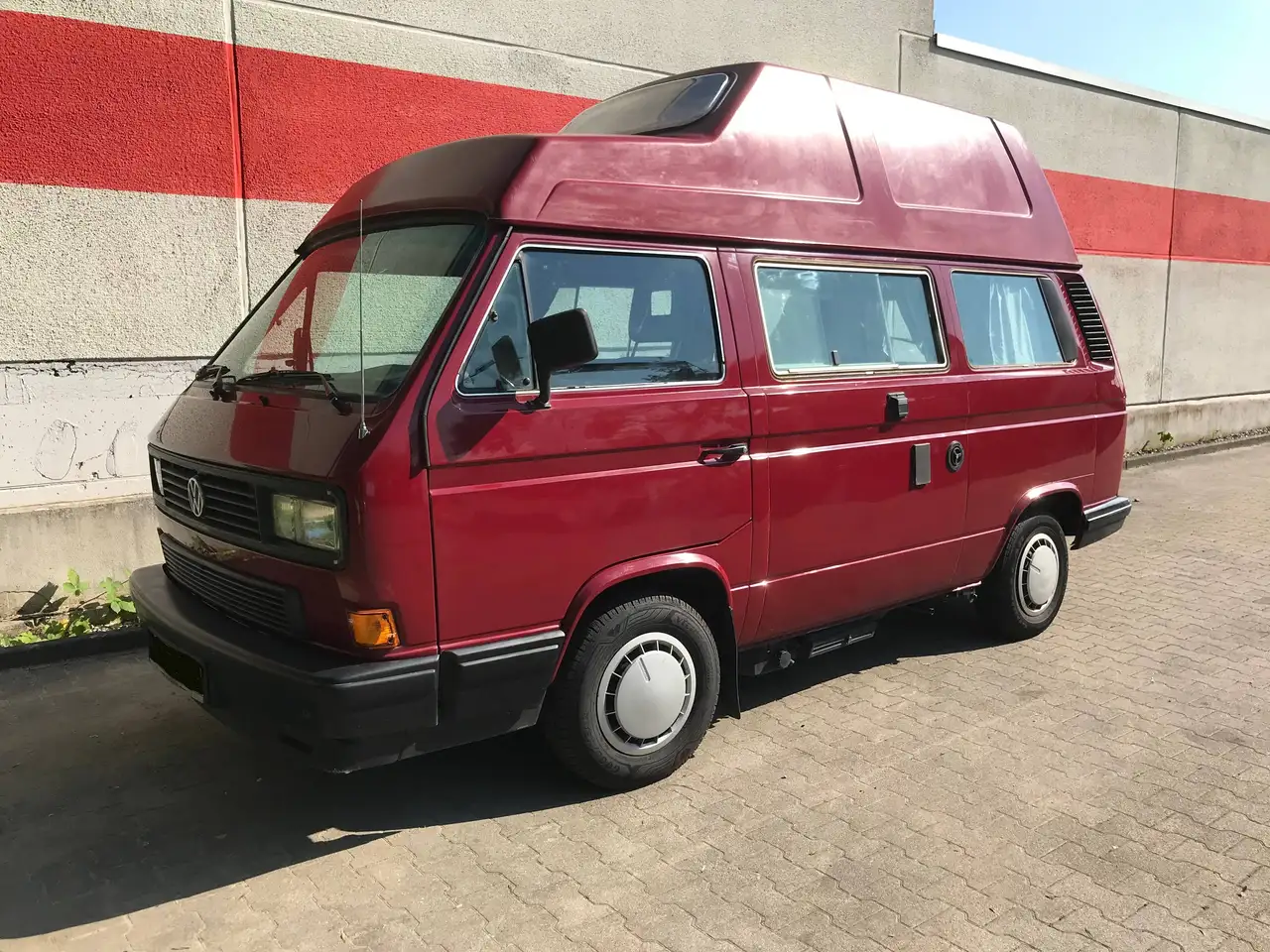 Volkswagen T3 California roter California Hochdach, foto 1