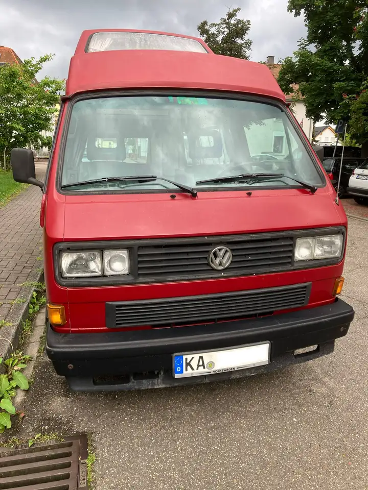 Volkswagen T3 California roter California Hochdach, foto 5