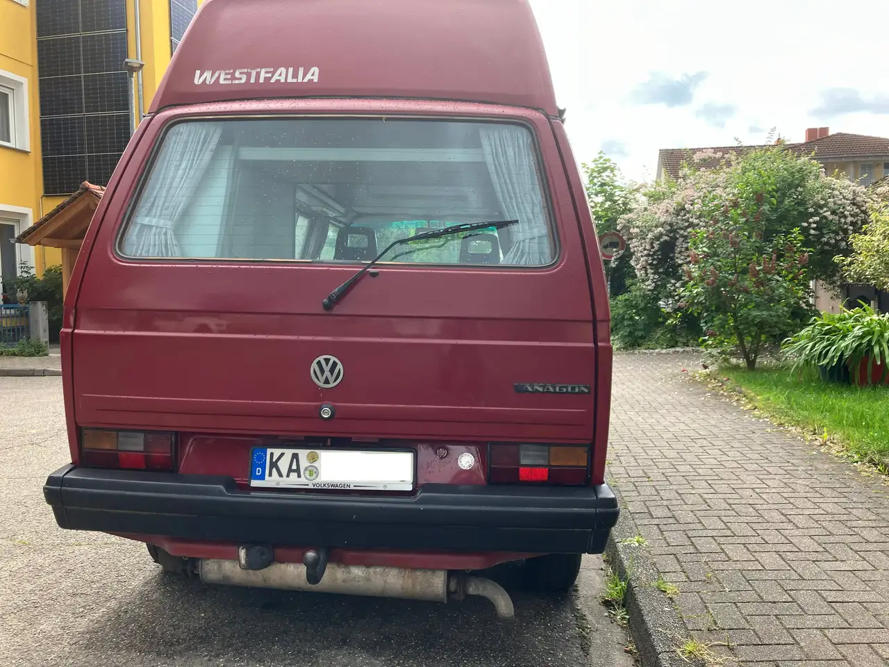 Volkswagen T3 California roter California Hochdach, foto 4