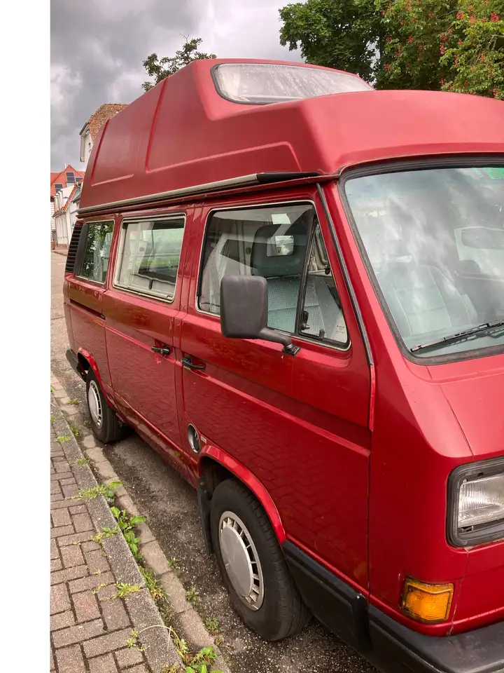 Volkswagen T3 California roter California Hochdach, foto 3