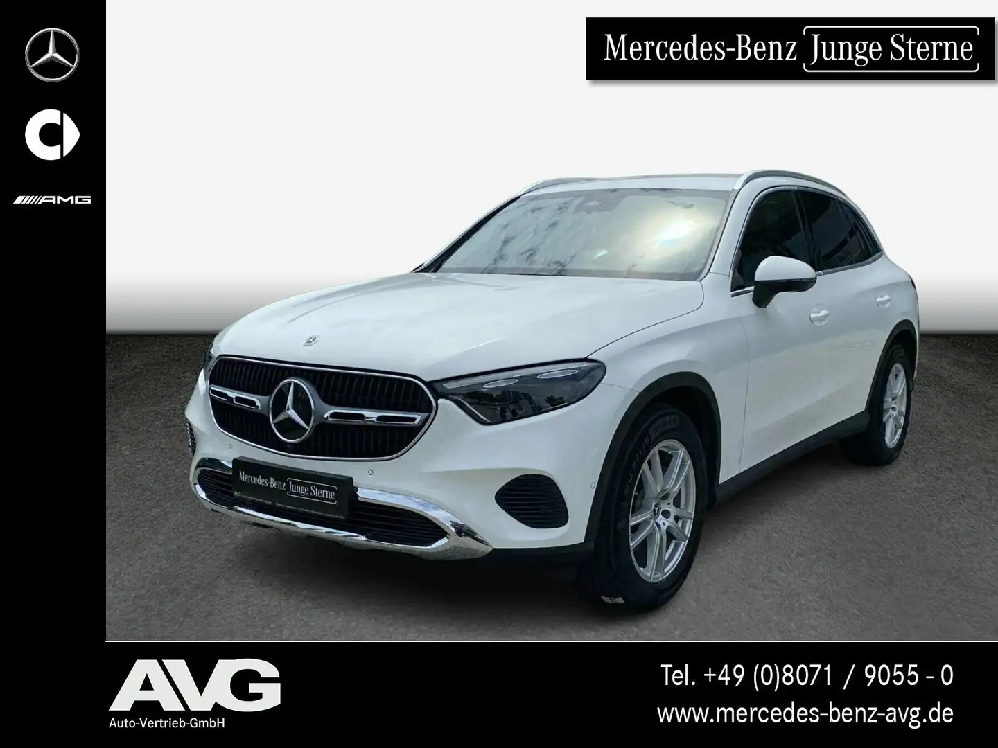 Mercedes-Benz GLC 200 GLC 200 4M AVANTGARDE-Adv.-Plus AHK DigLight RFK Weiß - 1