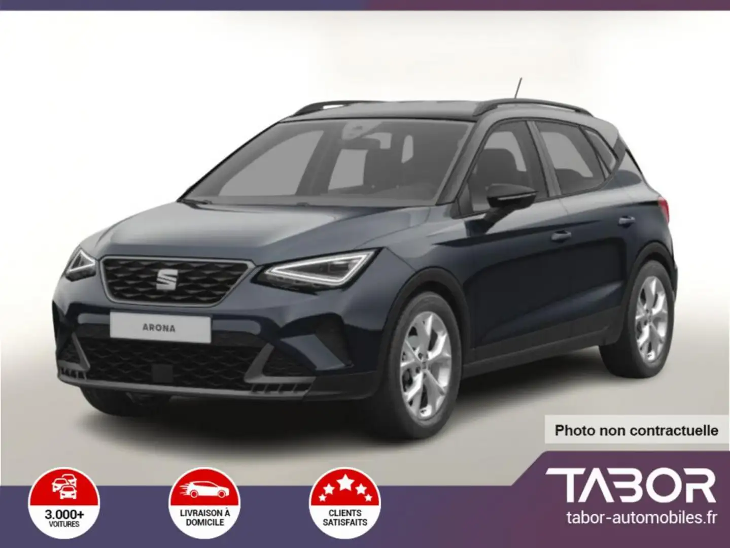 SEAT Arona 1.0 TSI 116 DSG FR VollLED cam Gris - 1