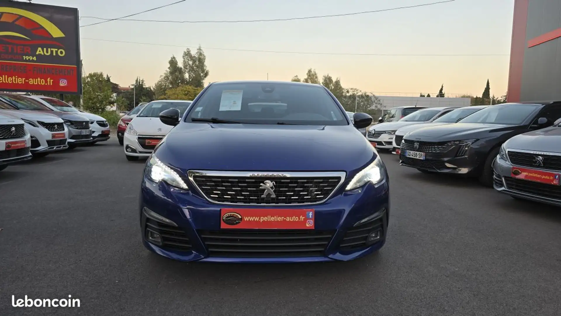 Peugeot 308 BlueHDi 130ch SetS BVM6 GT Line Bleu - 2