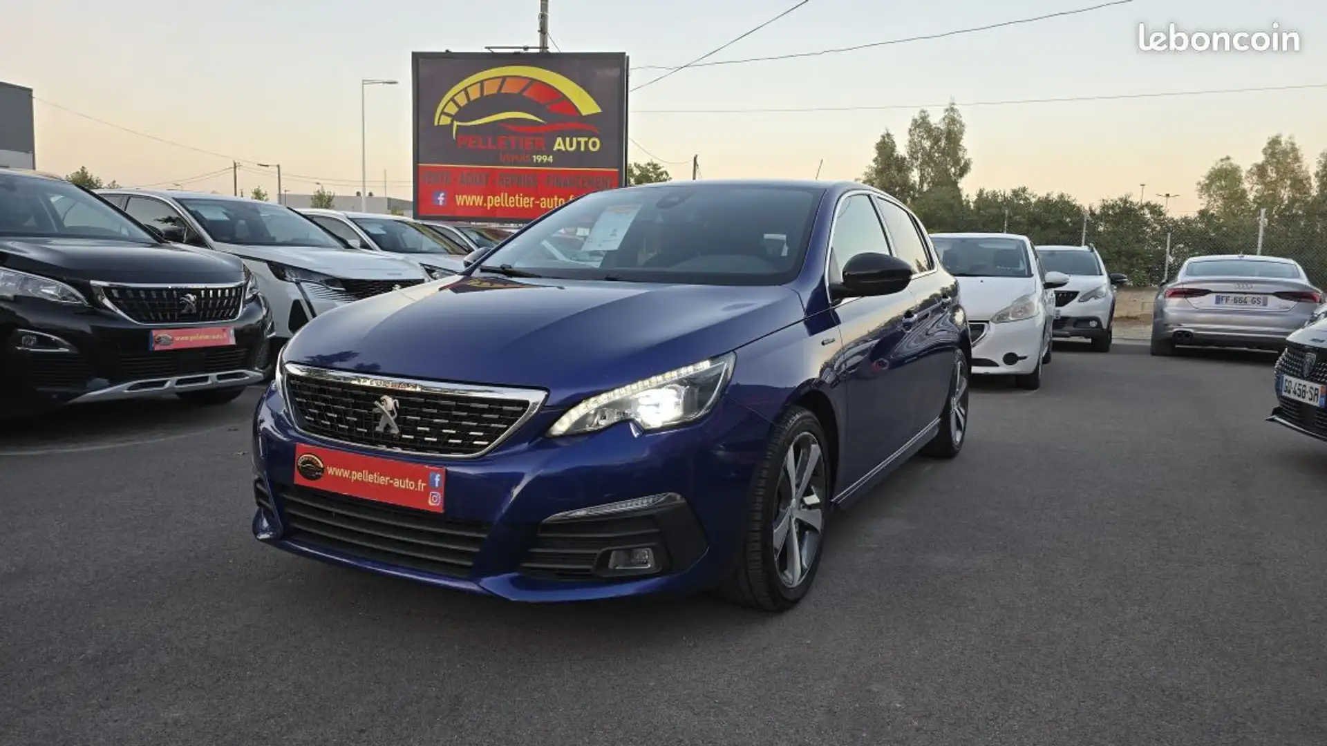 Peugeot 308 BlueHDi 130ch SetS BVM6 GT Line Bleu - 1