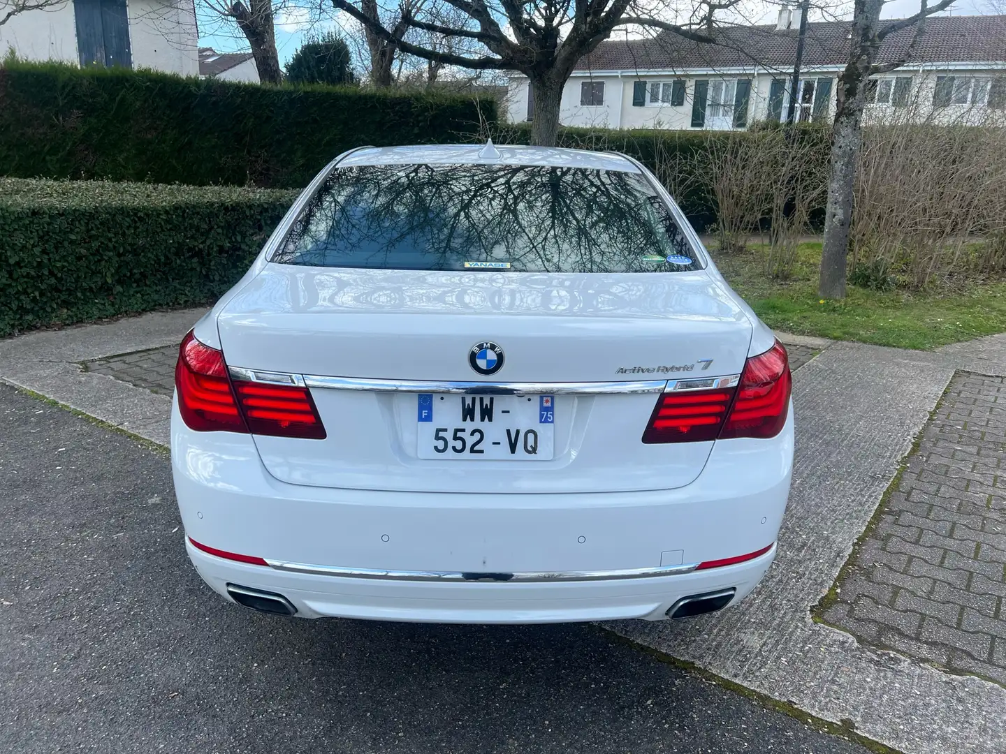BMW Active Hybrid 7 ActiveHybrid 7L 320 ch Exclusive A White - 2