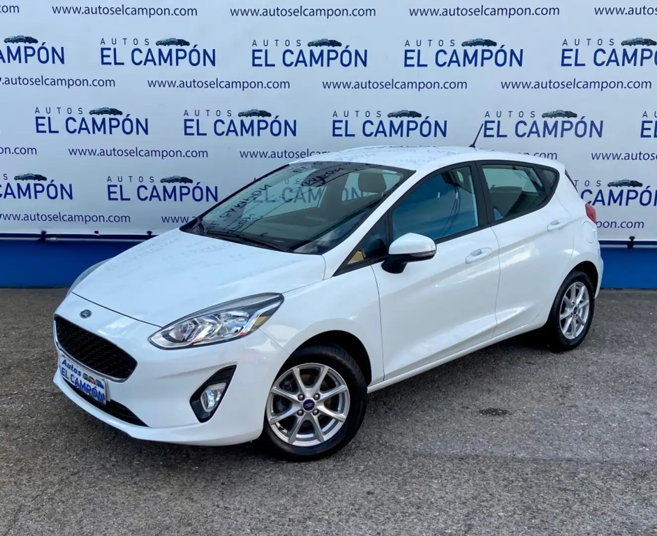 Ford Fiesta 1.5TDCi Trend+ 85 Blanco - 1