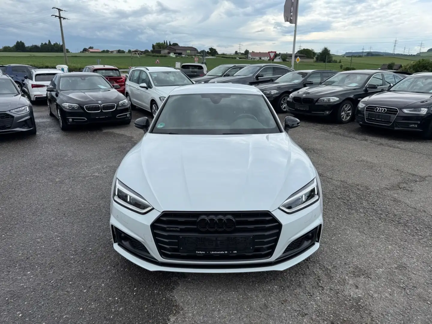 Audi A5 Sportback 45 TDI Quattro S-Line Matri ACC LED Weiß - 2