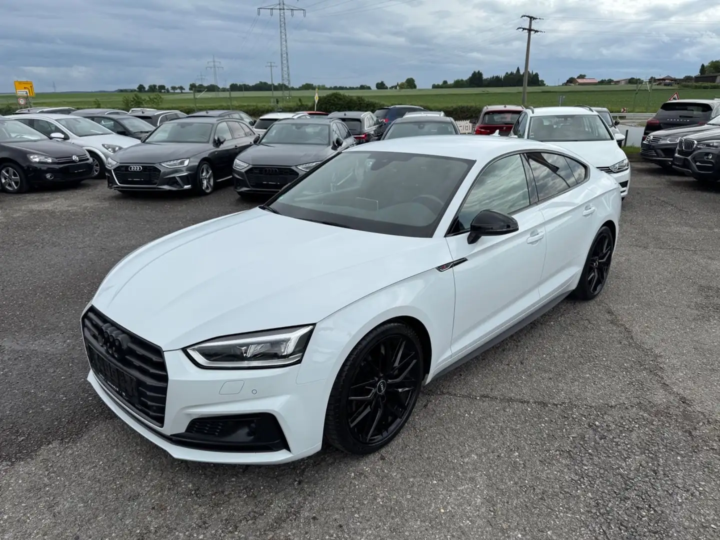 Audi A5 Sportback 45 TDI Quattro S-Line Matri ACC LED Weiß - 1