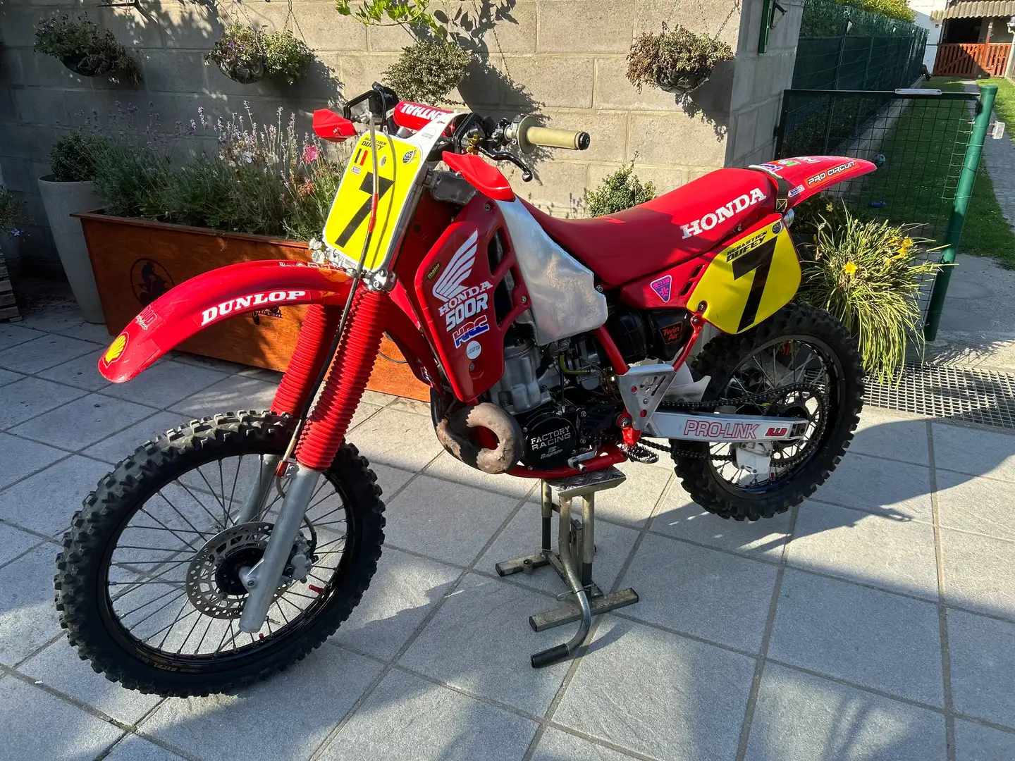 Honda CR 500 Rouge - 1