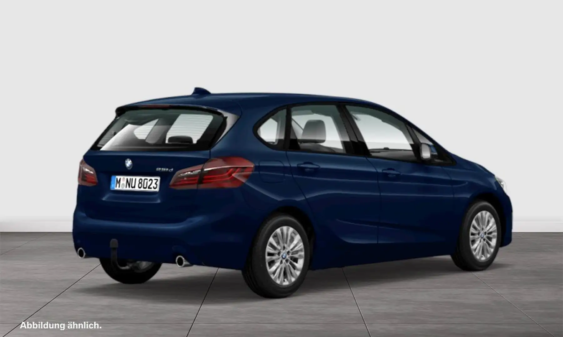 BMW 218 d A Advantage HiFi DAB LED Navi Tempomat Shz Blau - 2