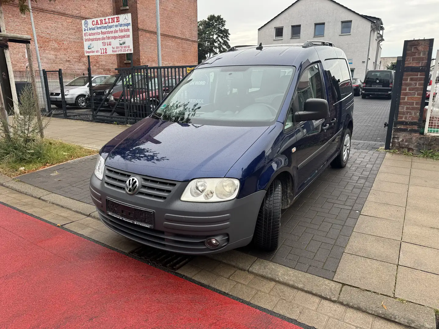 Volkswagen Caddy Life *CAMPING* Solaranlage Scheckheft KLIMA NAVI Blau - 2