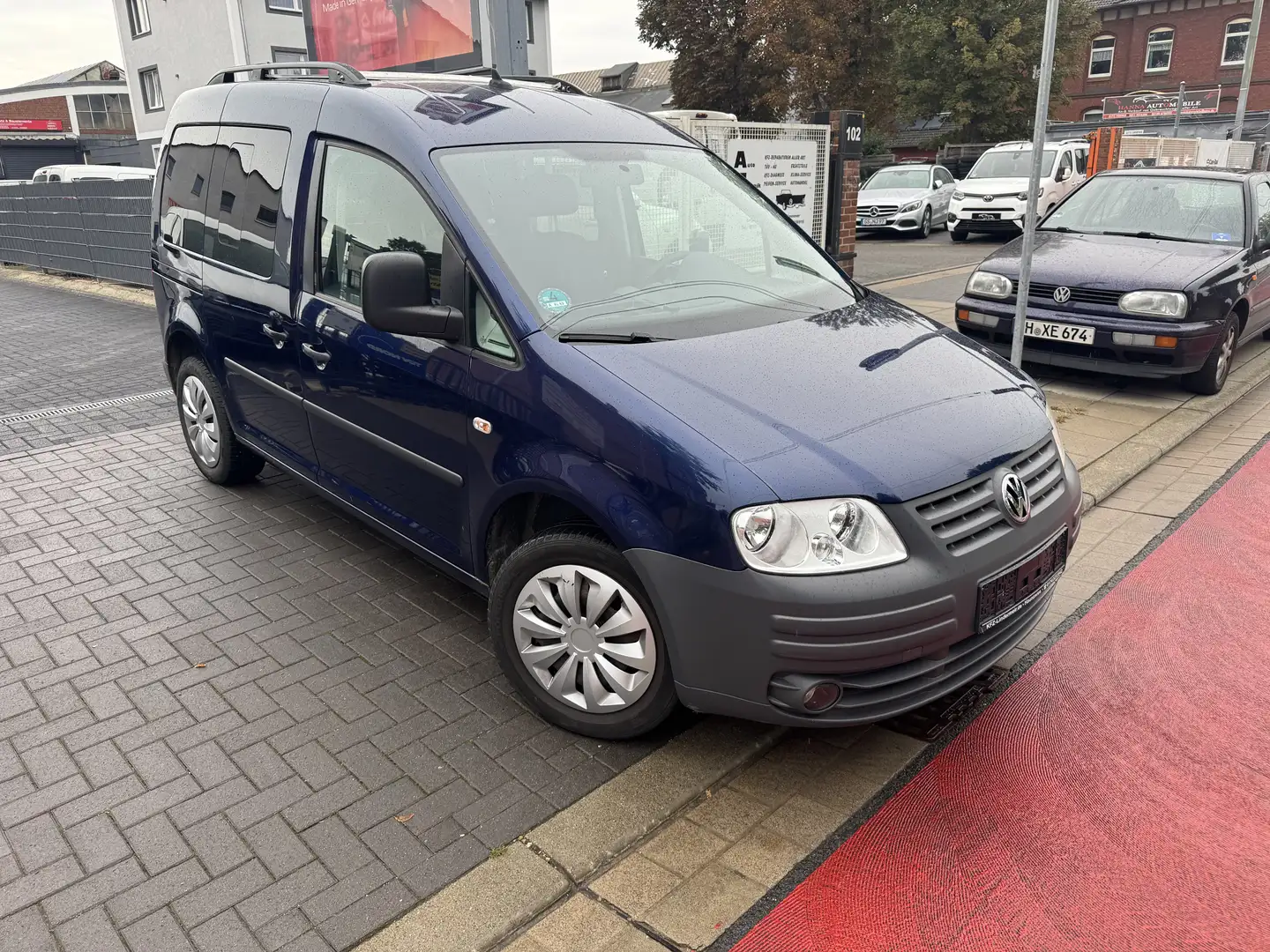 Volkswagen Caddy Life *CAMPING* Solaranlage Scheckheft KLIMA NAVI Blau - 1