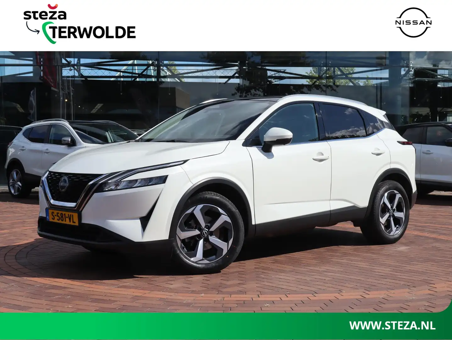 Nissan Qashqai 1.3 MHEV N-Connecta | Navigatie | Camera | Panoram Blanc - 1