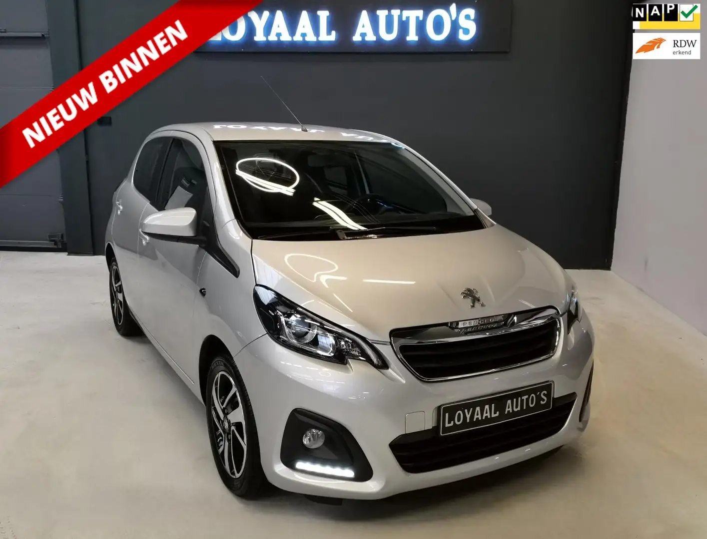 Peugeot 108 1.0 e-VTi Active | AIRCO | ELEK.RAMEN | NAP | APK. Grijs - 1