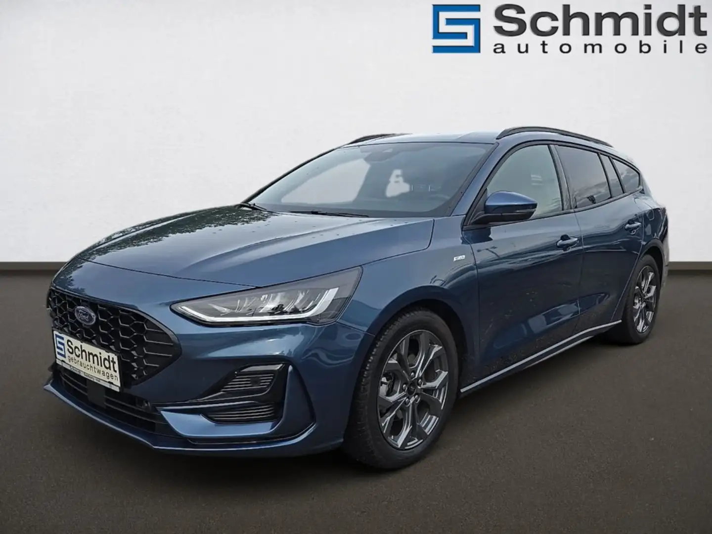 Ford Focus Turnier 1,5 EcoBlue ST-Line Aut. Bleu - 2