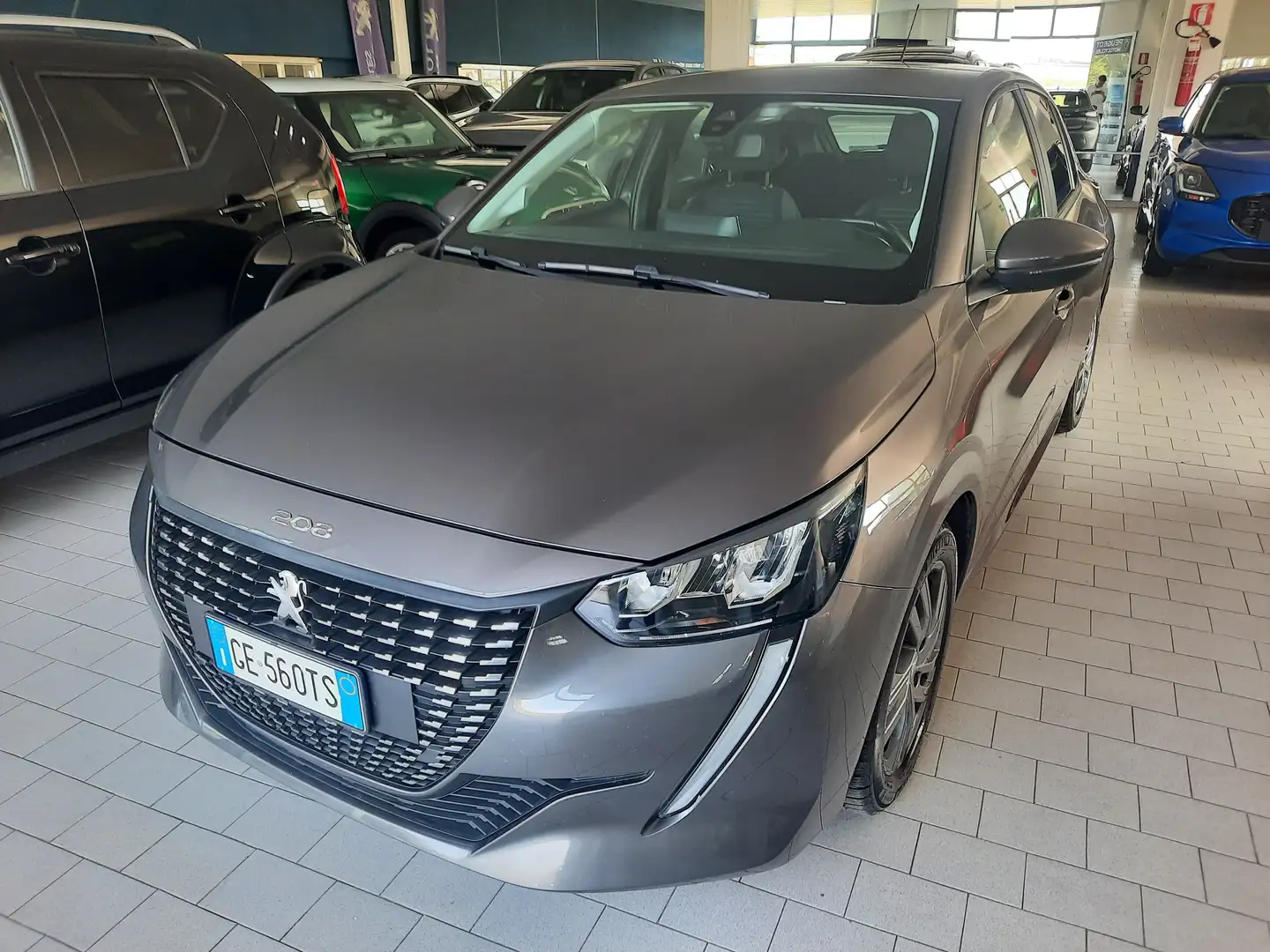 Peugeot 208 208 1.2 75cv Active Pack Grigio - 1