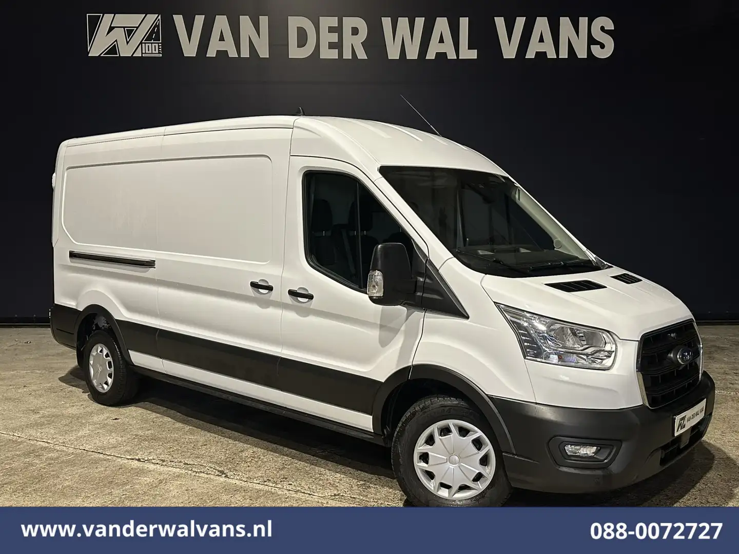 Ford Transit 2.0 TDCI 170pk L3H2 Euro6 Airco | Camera | Apple C Blanc - 1
