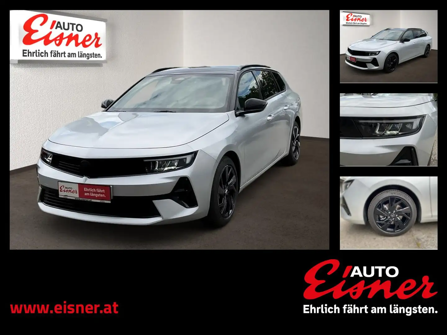 Opel Astra L Sports Tourer 1.2 Turbo GS 2xKlima 360 Grau - 1