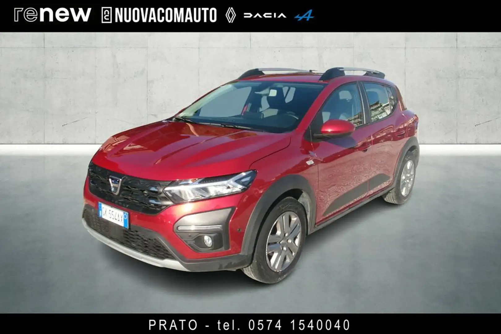 Dacia Sandero Stepway 1.0 tce Comfort Eco-g 100cv Rosso - 1