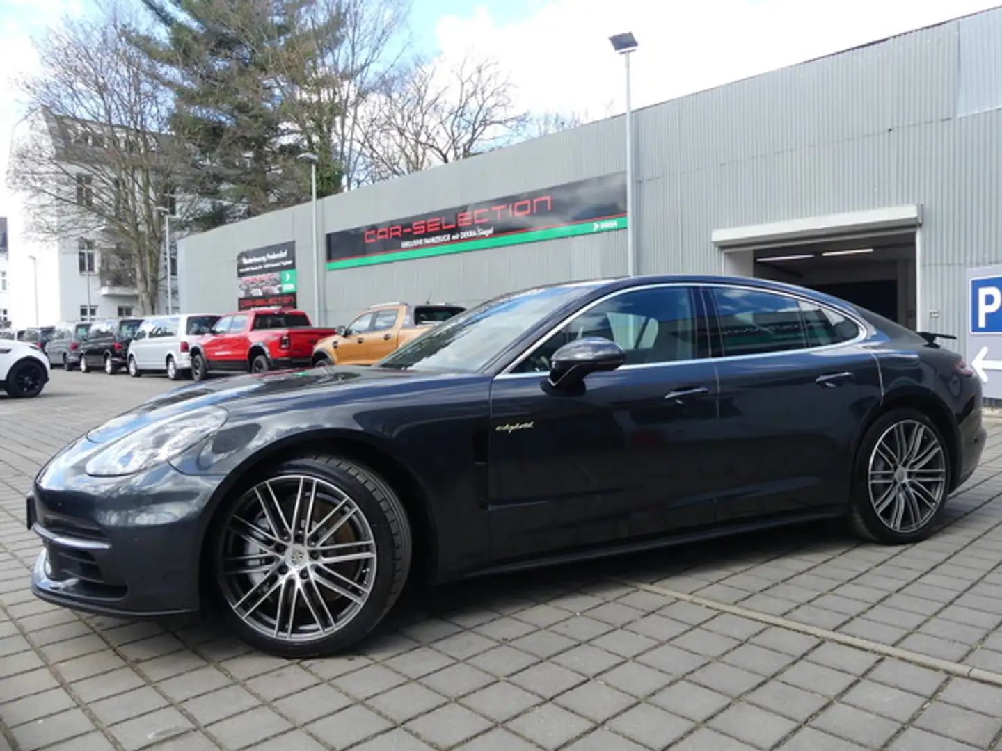 Porsche Panamera 4 E-Hybrid PANO/SOFT/MATRIX/21LM/AIRSUS Szürke - 2