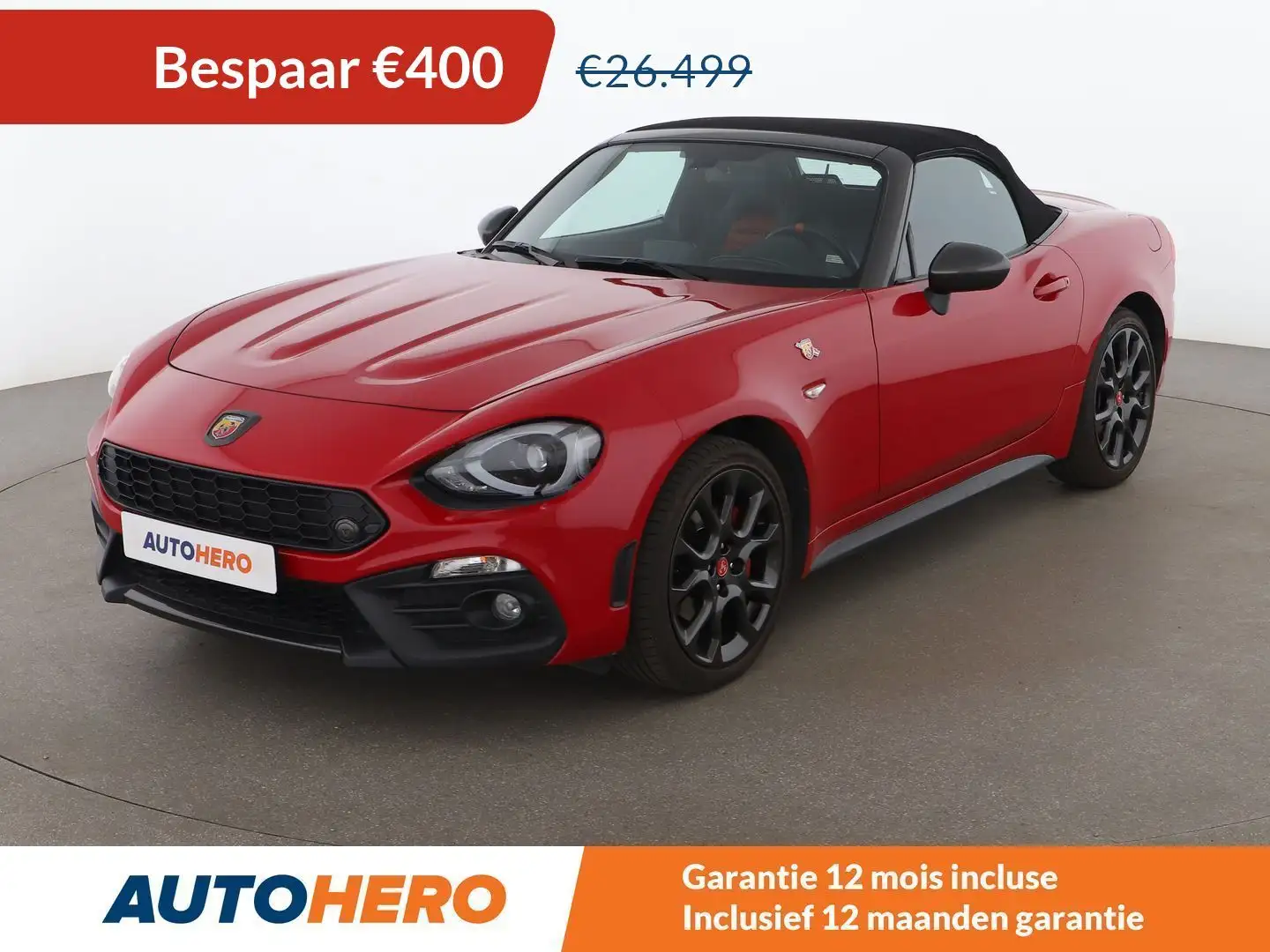 Abarth 124 Spider 1.4 Turbo Rojo - 1