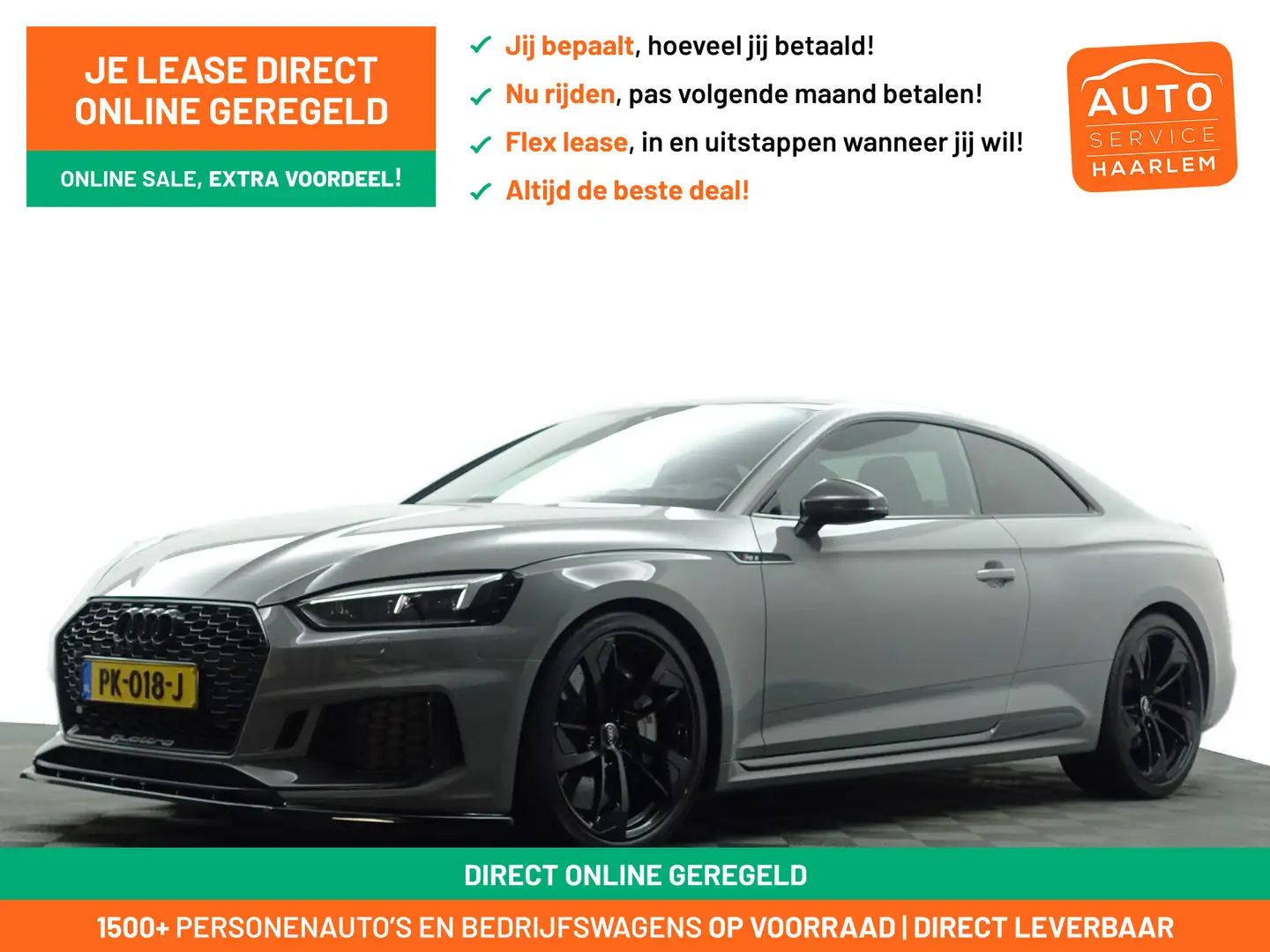 Audi RS5 2.9 TFSI Quattro Aut- RS Dynamic, Carbon Package, Grijs - 1