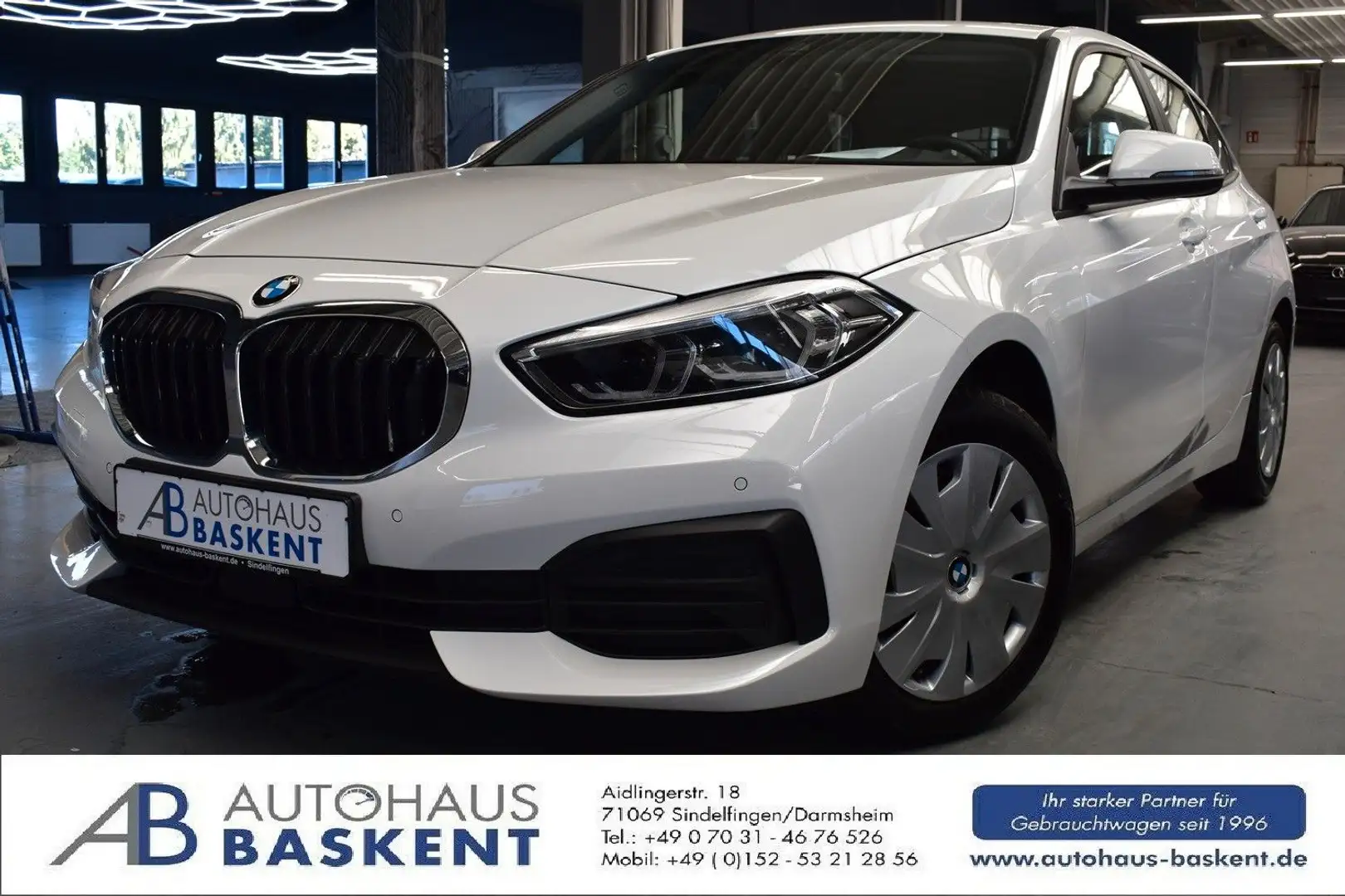 BMW 116 d Advantage*TEMPOMAT*LED*NAVI*SHZ*PDC* Wit - 1