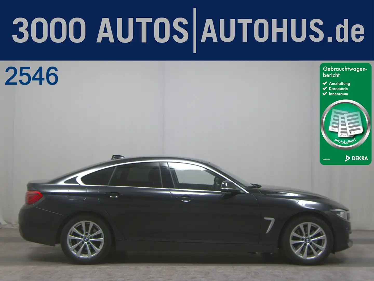 BMW 420 Gran Coupé Advantage AHK Navi LED Sportsitze Black - 1