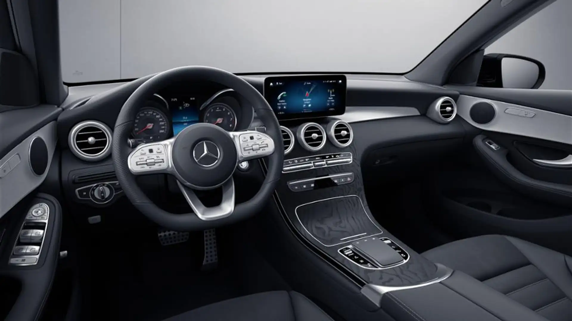 Mercedes-Benz GLC 300 e 4M AMG/Night/LED/AHK/Spiegel-P/RfCam Weiß - 2