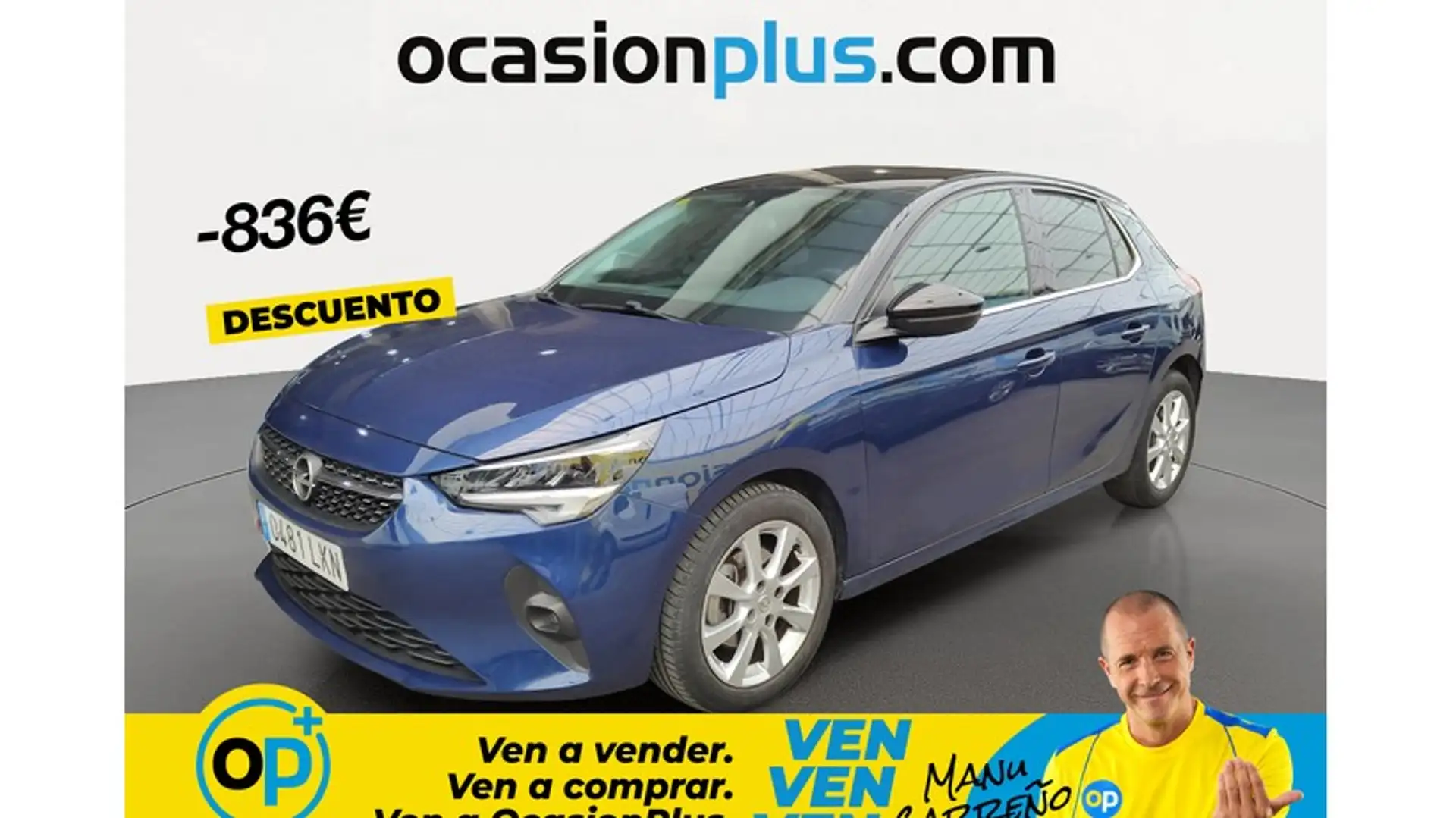 Opel Corsa 1.2T XHL S/S Elegance 100 Azul - 1