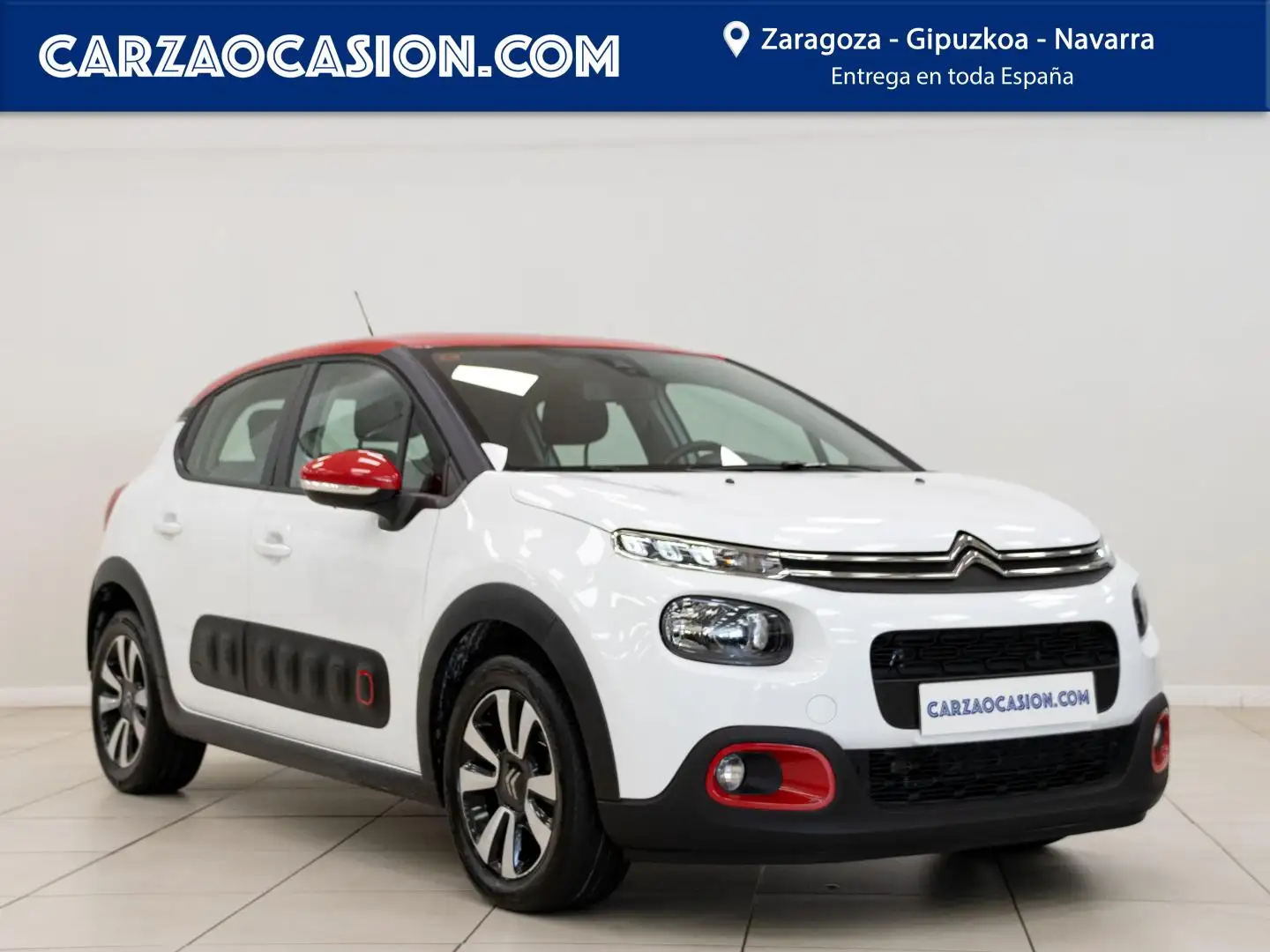 Citroen C3 PureTech 60KW (83CV) FEEL Blanco - 1