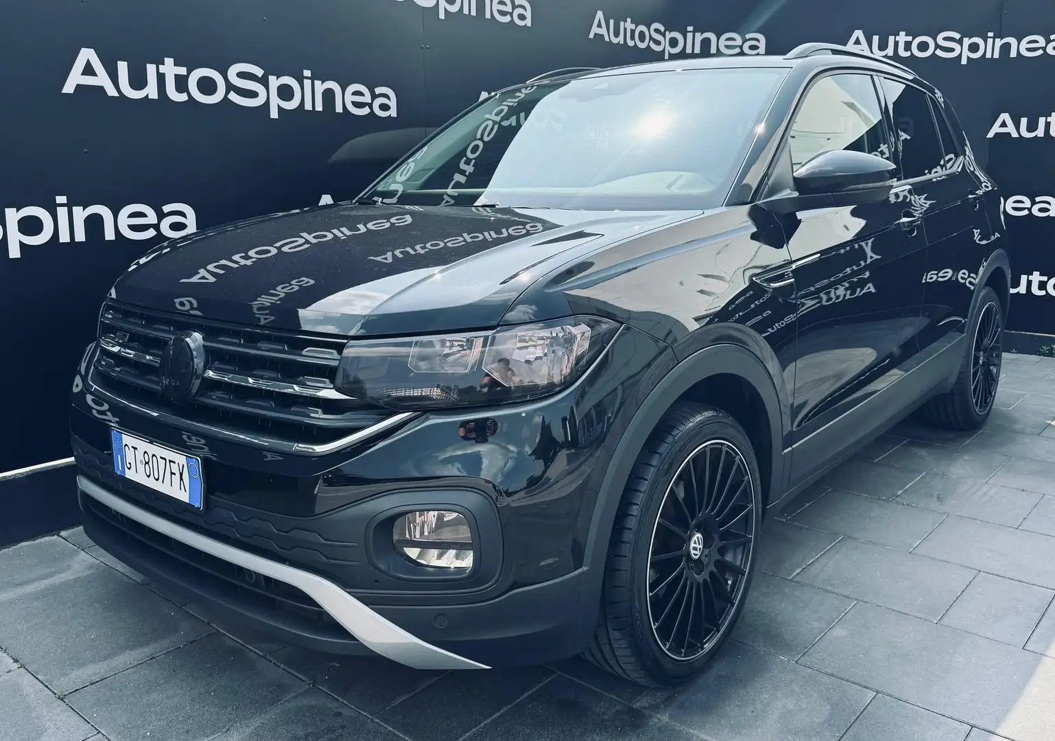 Volkswagen T-Cross 1.0 TSI 115 CV DSG Style BMT #cl18" #climauto Schwarz - 1