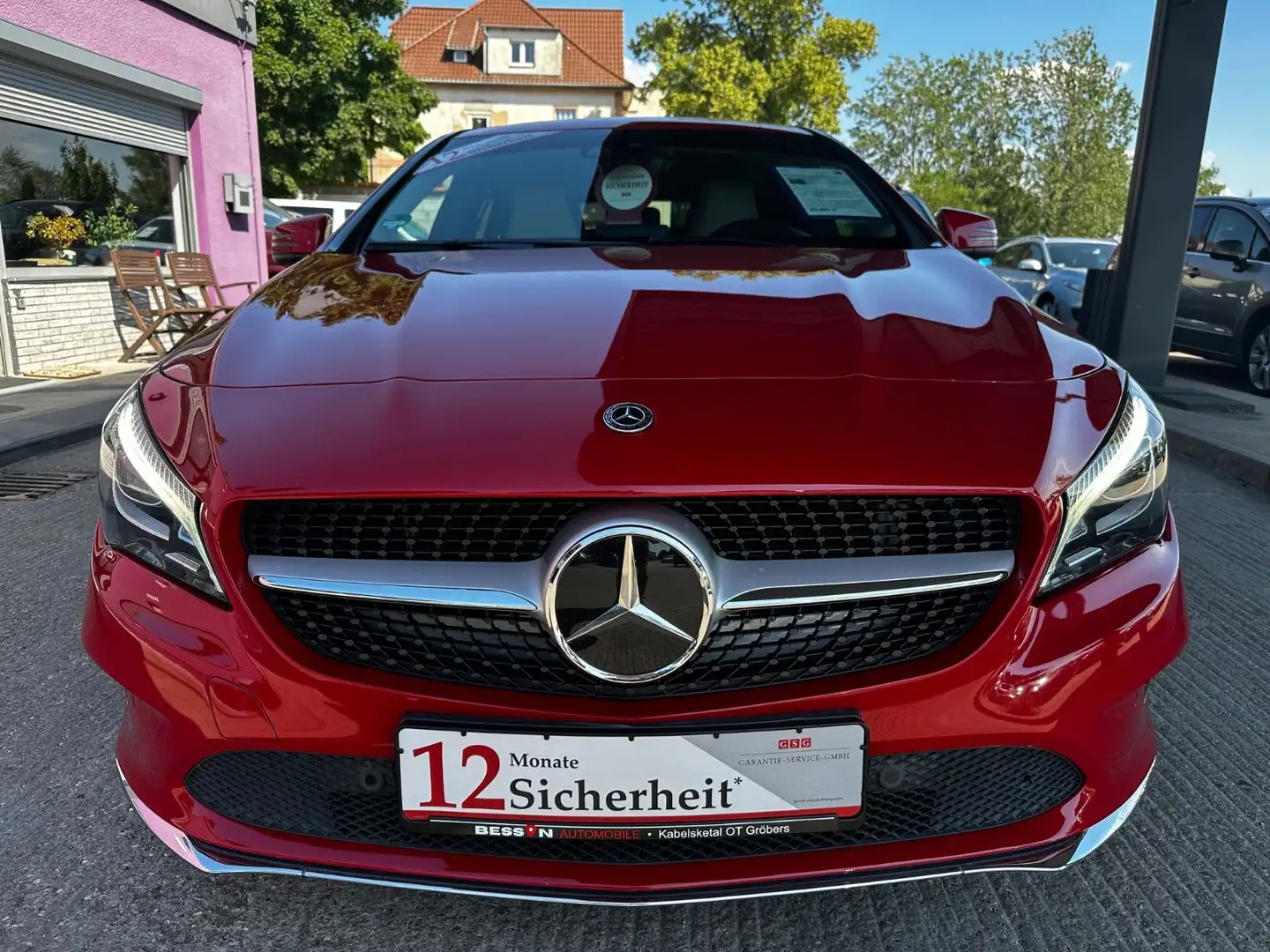 Mercedes-Benz CLA 250 Shooting Brake  4Matic "HU/AU+Service" Piros - 2