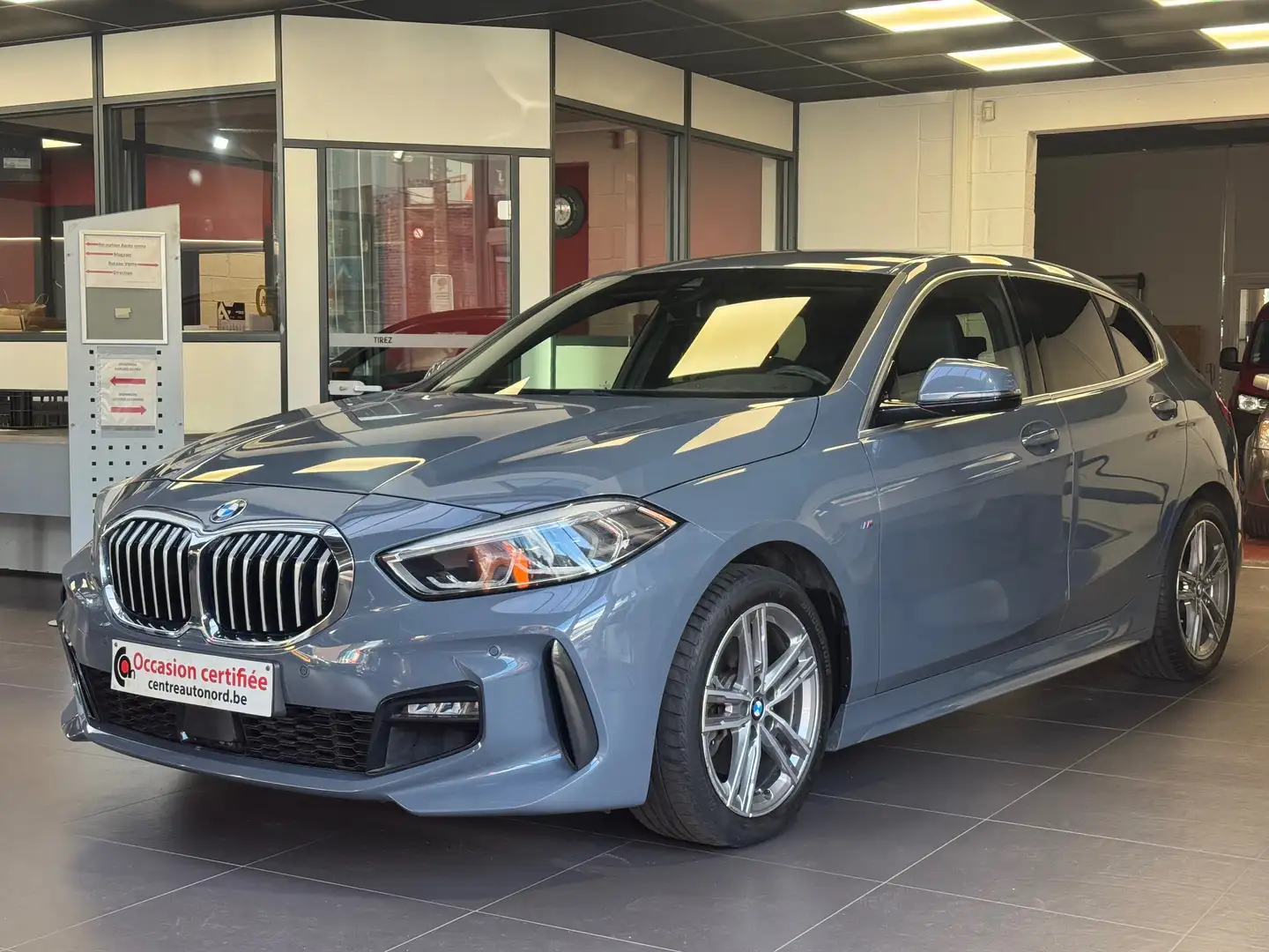 BMW 118 118iA//PACK M++// FULL//TVA//BTW Argent - 1