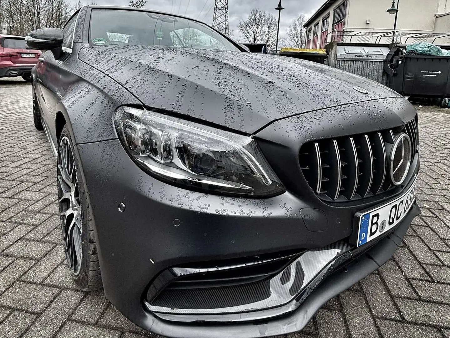 Mercedes-Benz C 63 AMG C-Klasse Cabrio S Cabrio Speedshift MCT 9G Gris - 1