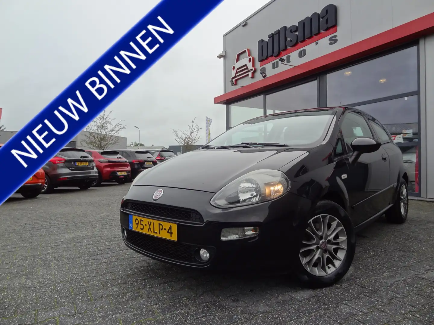 Fiat Punto Evo 1.3 M-Jet Easy NL-auto acc lmv cruise Noir - 1