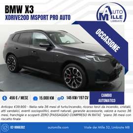 xdrive20d MSport Pro auto *NON VINCOLATO A FINANZIAMENTO*