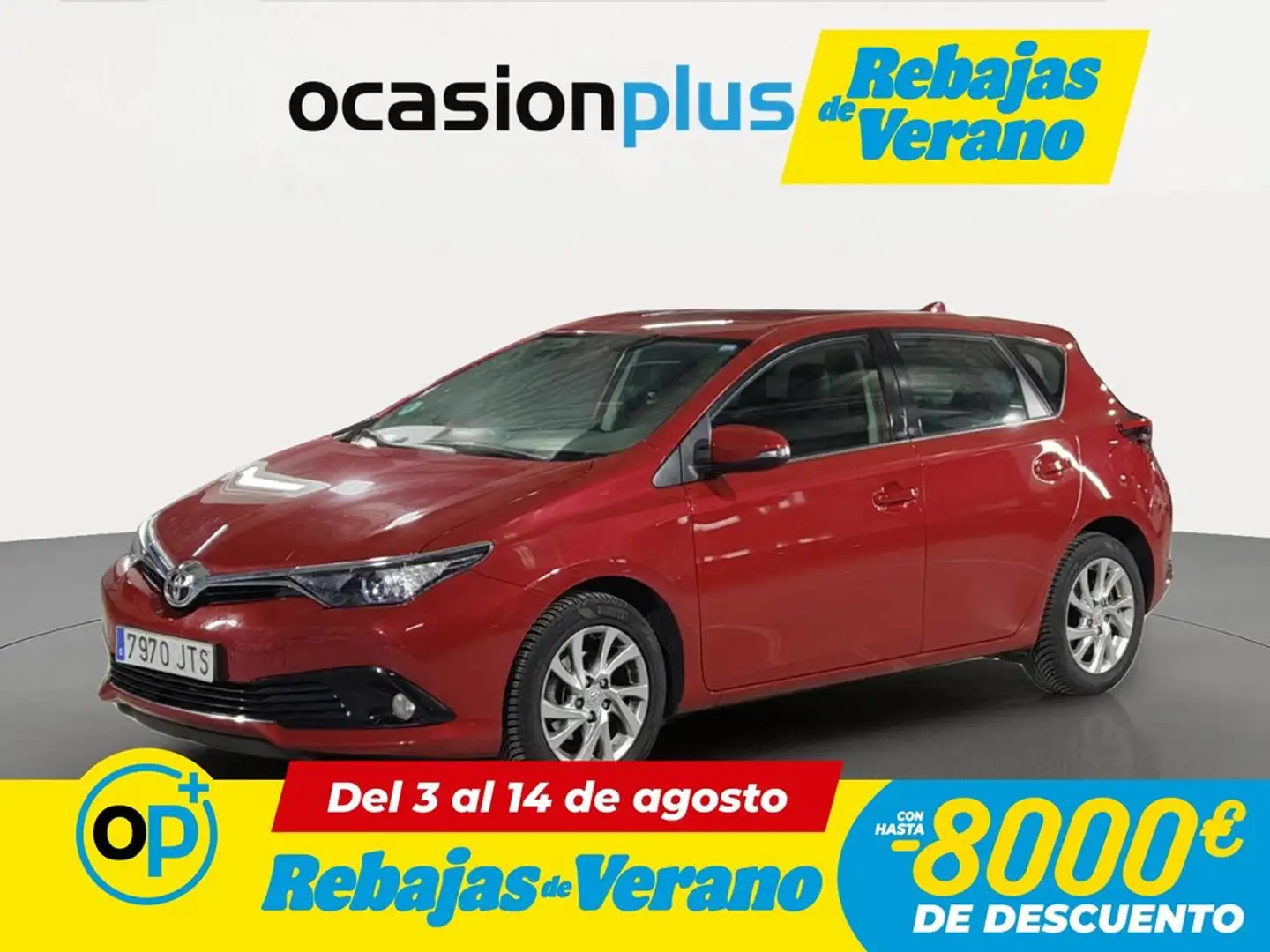 Toyota Auris 120T Active Rojo - 1