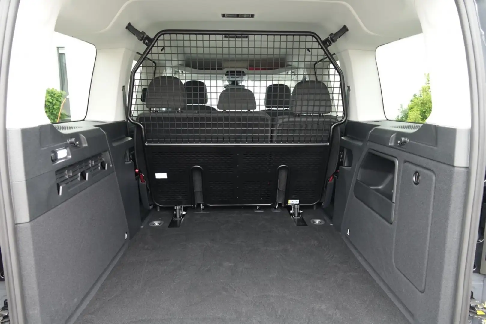 Volkswagen Caddy Maxi LIFE DSG verstellbare Gittertrennwand! Weiß - 2