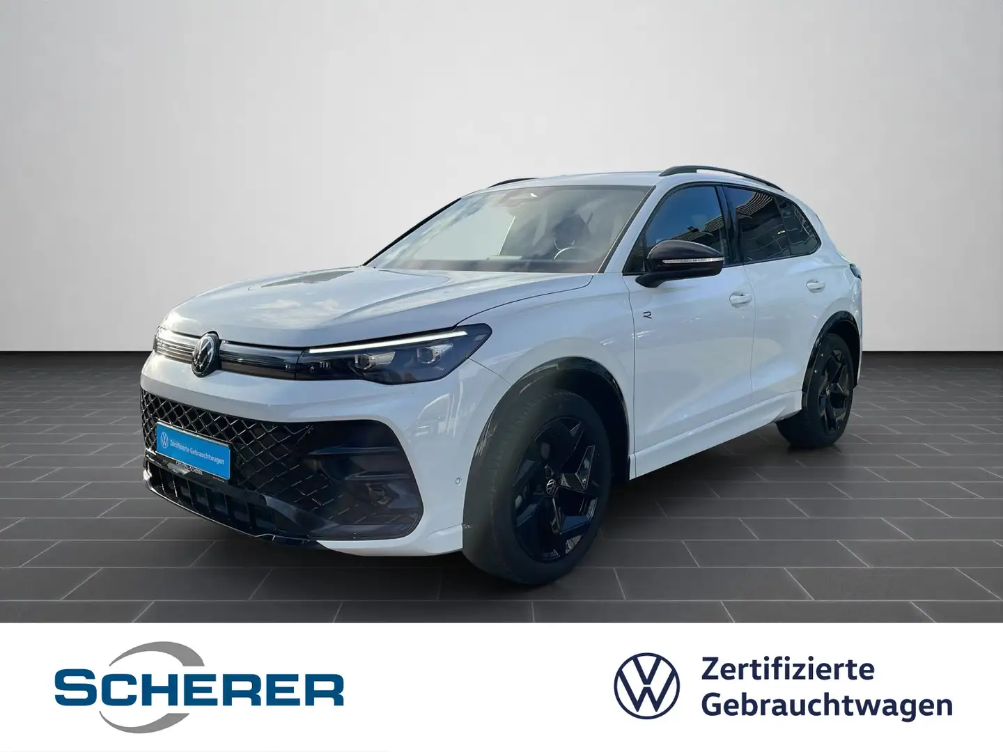 Volkswagen Tiguan 1.5 TSI R-Line SHZ NAVI LED ACC Weiß - 1