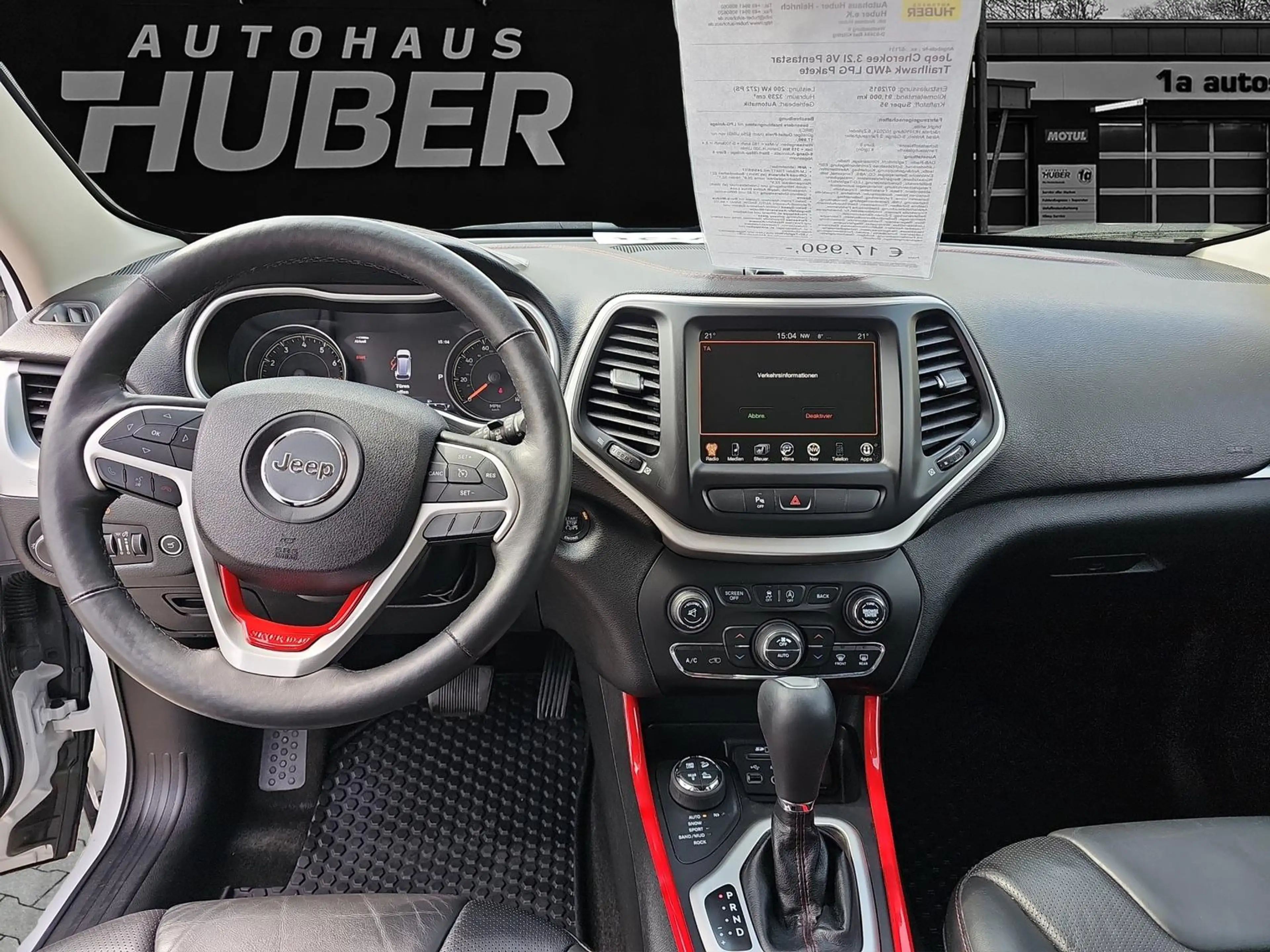 Jeep Cherokee Trailhawk 4WD 3.2 V6 Mopar Gasanlage — photo 7
