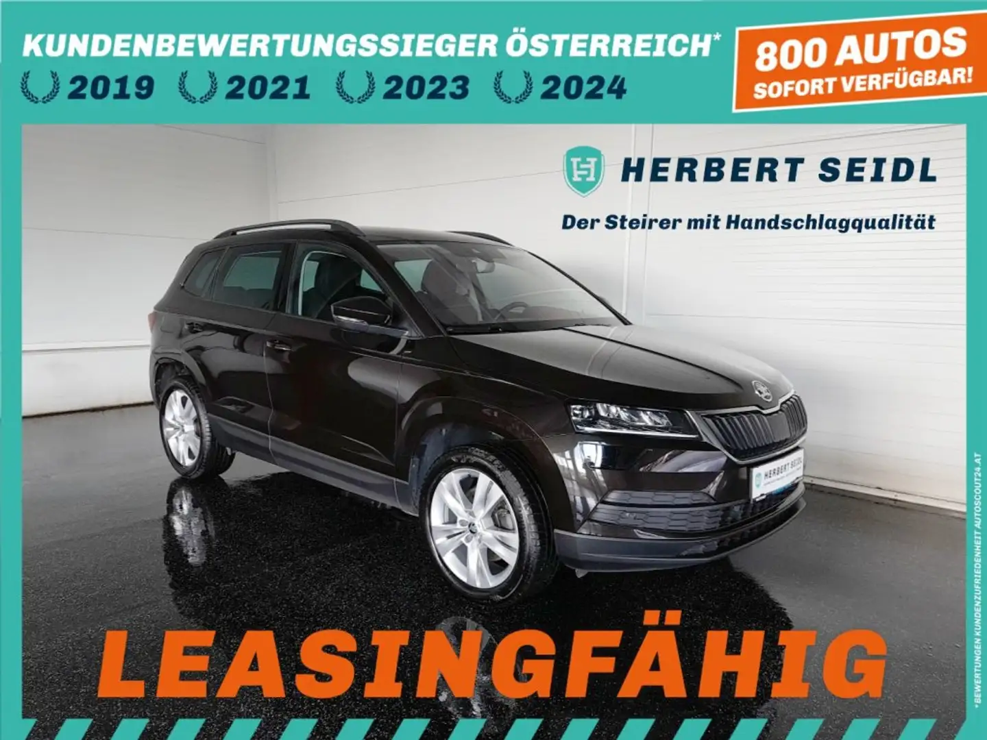 Skoda Karoq STYLE 4x4 2,0 TDI DSG *VOLL-LED MIT FLA / 18 ZOLL / NAVI / AHV / ACC / SCHLECHTWEGEPAKET / KEYLESS* Grau - 1