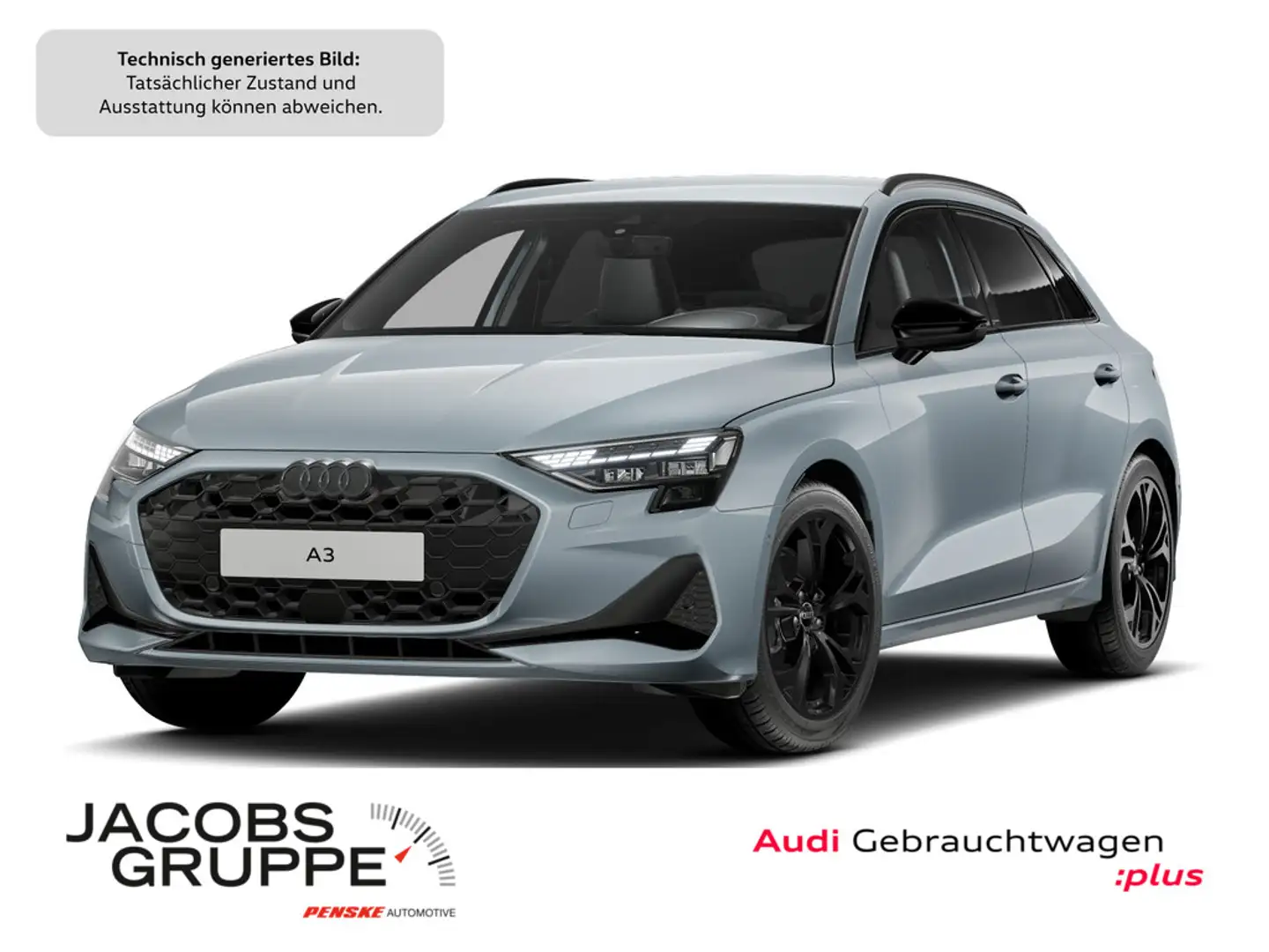 Audi A3 Sportback 30 TFSI S-tronic advanced AHK, K Grau - 1