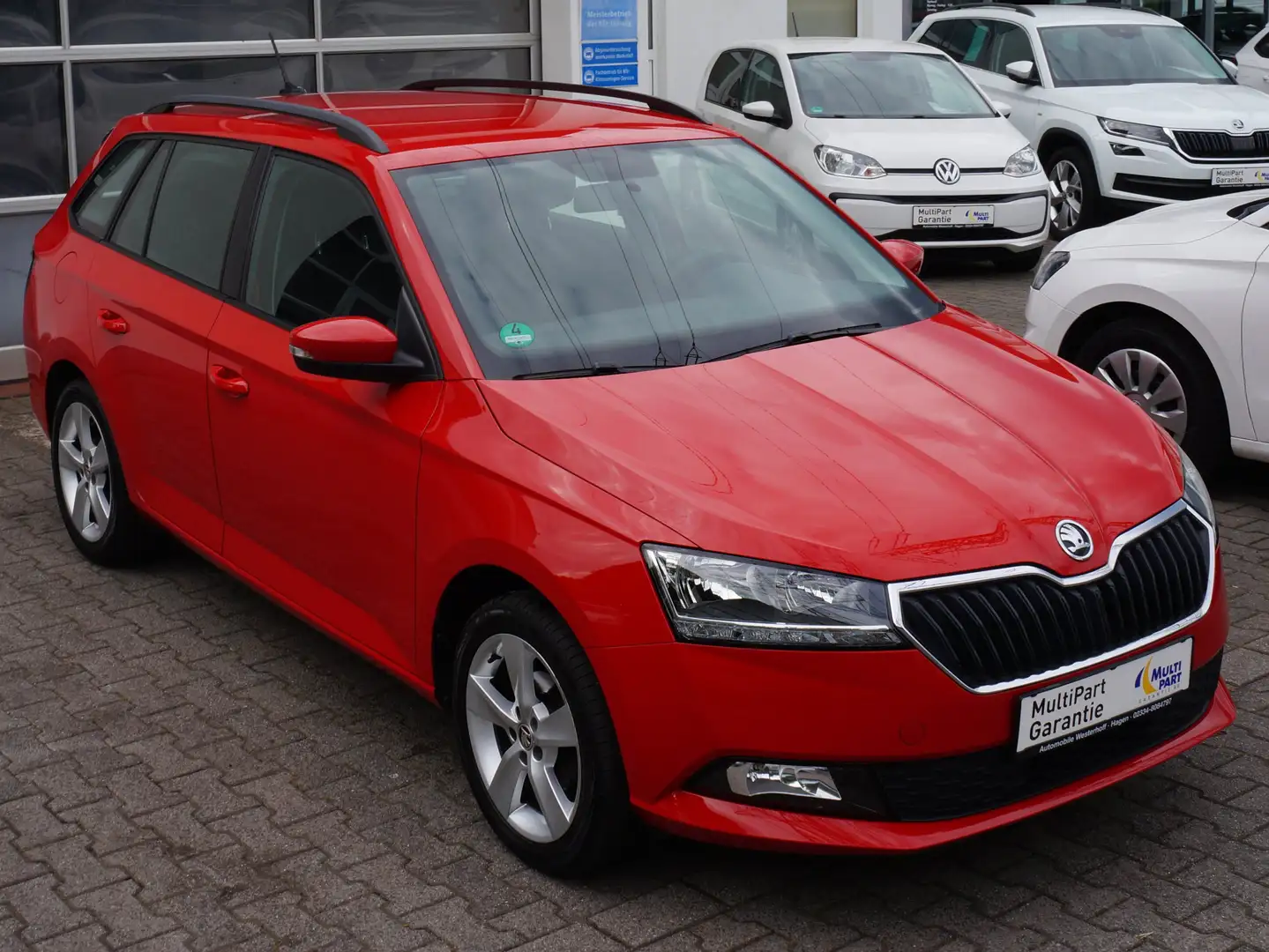 Skoda Fabia Cool Plus*ALU*BC*KLIMA*PDC* Rouge - 2