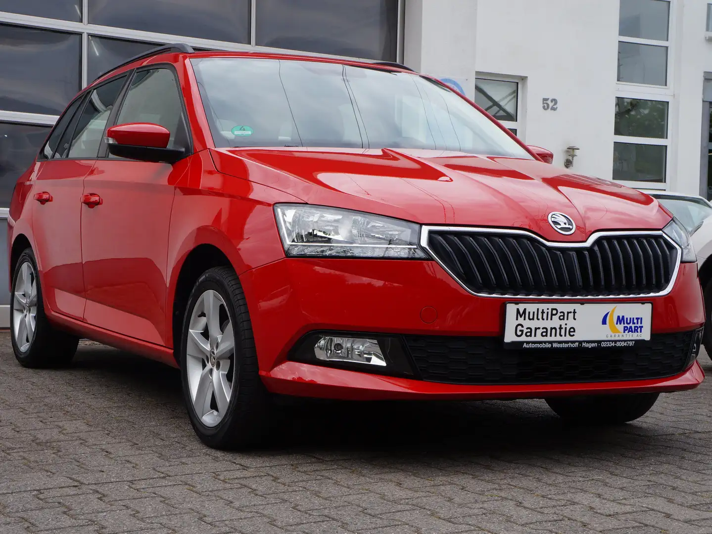 Skoda Fabia Cool Plus*ALU*BC*KLIMA*PDC* Rouge - 1