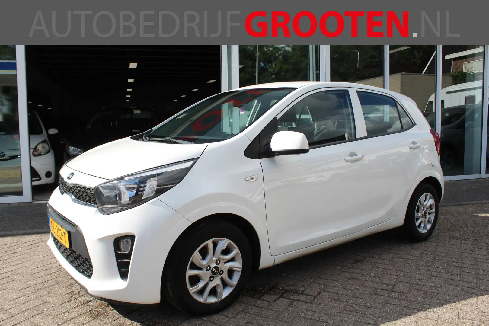 Kia Picanto 1.0 CVVT ComfortPlusLine Navigator Wit - 1