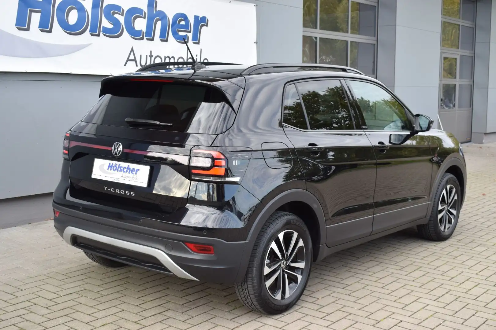 Volkswagen T-Cross United,Navi,Parks,V&H,Sitzh,LED,LM,Felg, Noir - 2