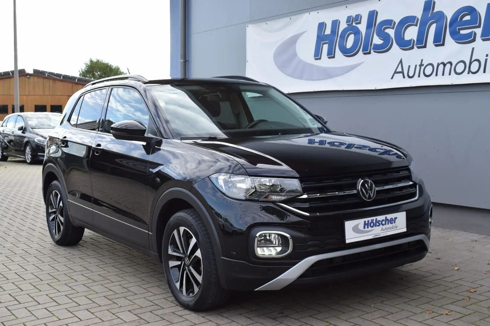 Volkswagen T-Cross United,Navi,Parks,V&H,Sitzh,LED,LM,Felg, Noir - 1