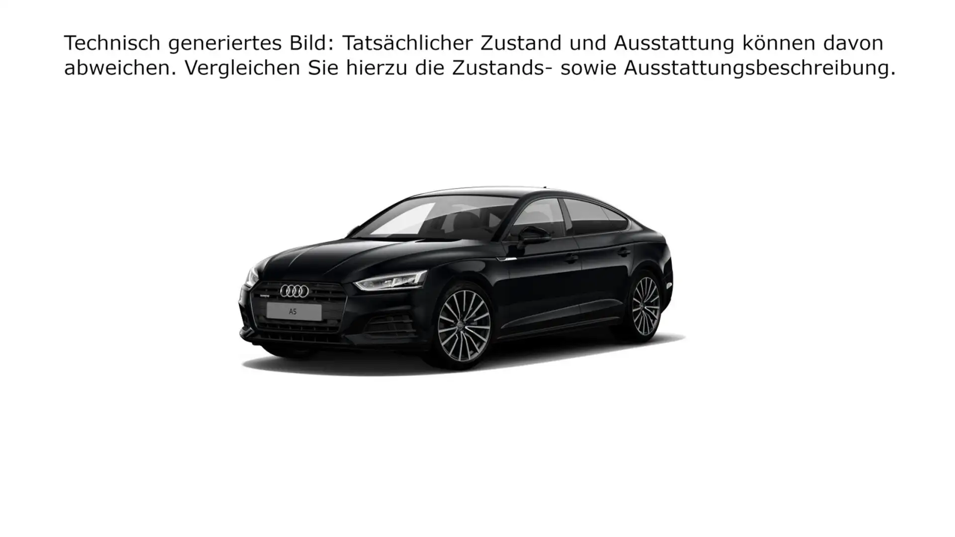 Audi A5 45 TFSI quattro S tronic Schwarz - 2