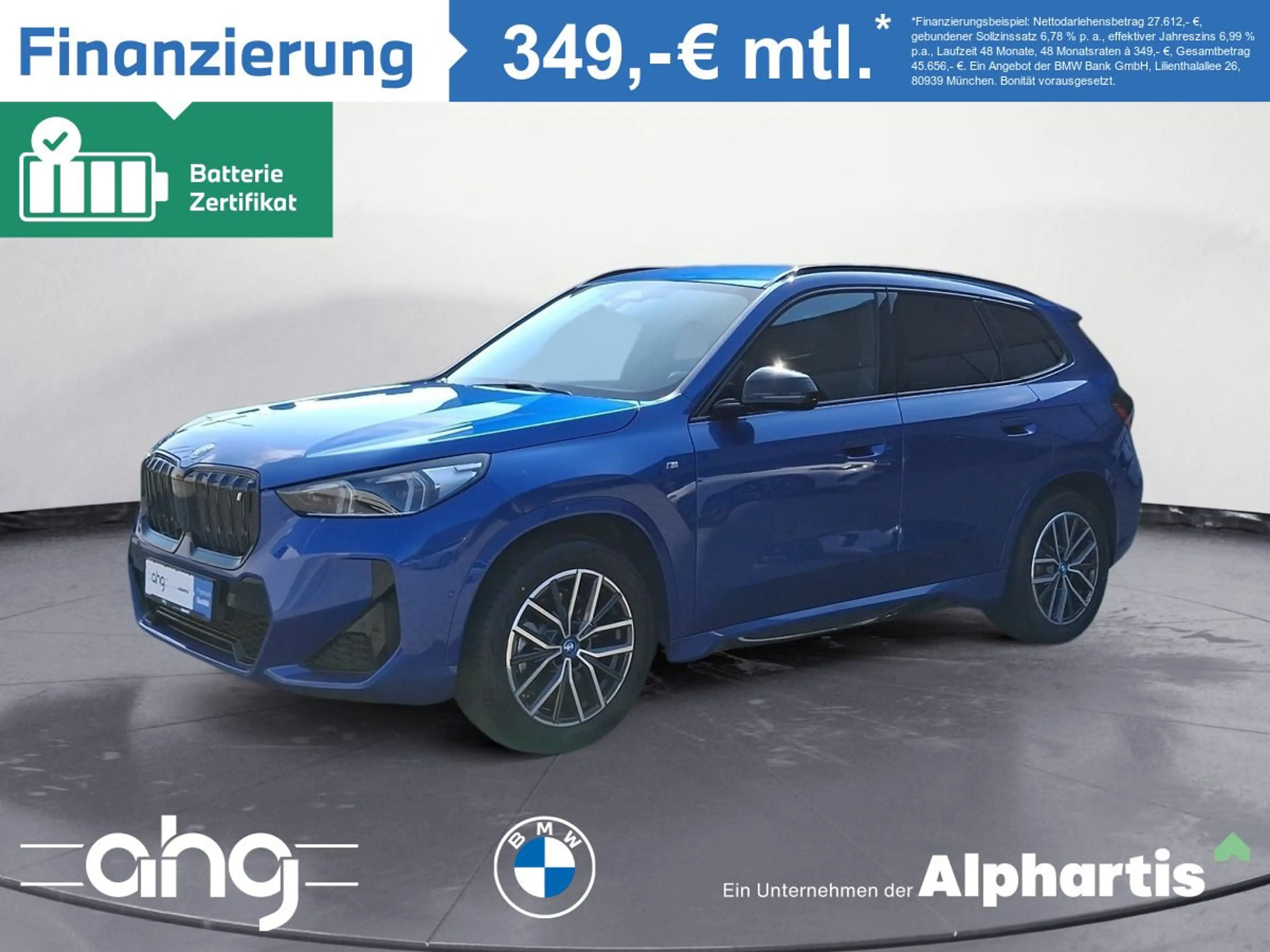 BMW iX1 xDrive30 *MSport*Shadow*Navi*HiFi*AHK*LED*PD